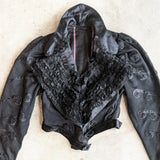 Early 1900s Wool + Silk Bodice or Jacket | Study + Display
