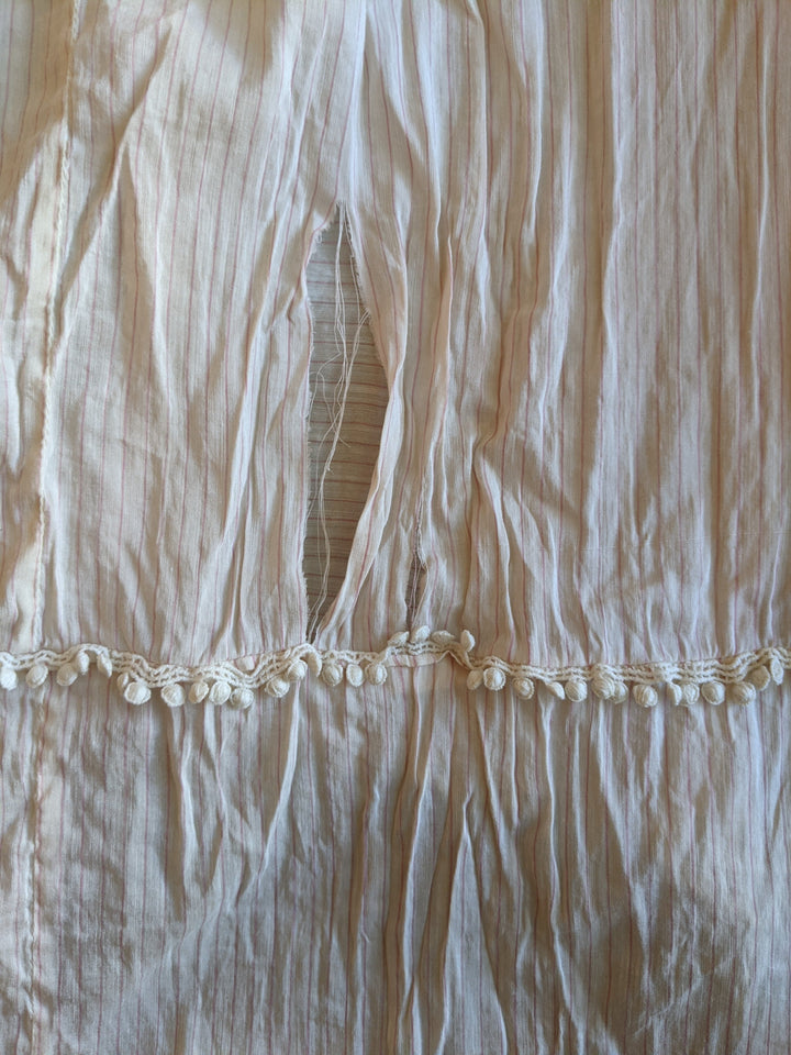 1910s Pink Cotton Silk Blend Dress | Study + Pattern