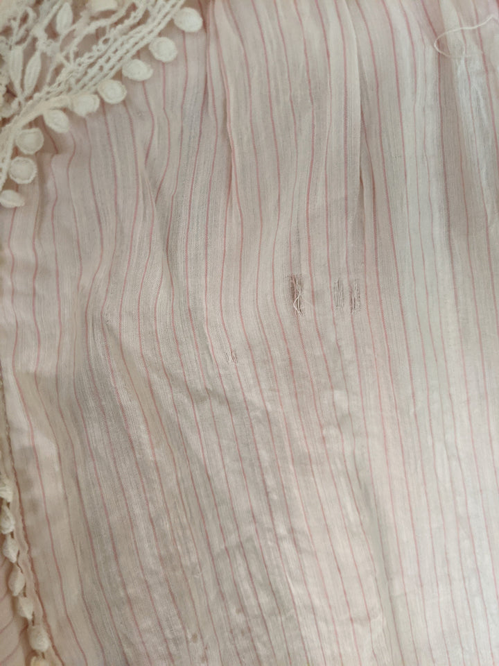 1910s Pink Cotton Silk Blend Dress | Study + Pattern