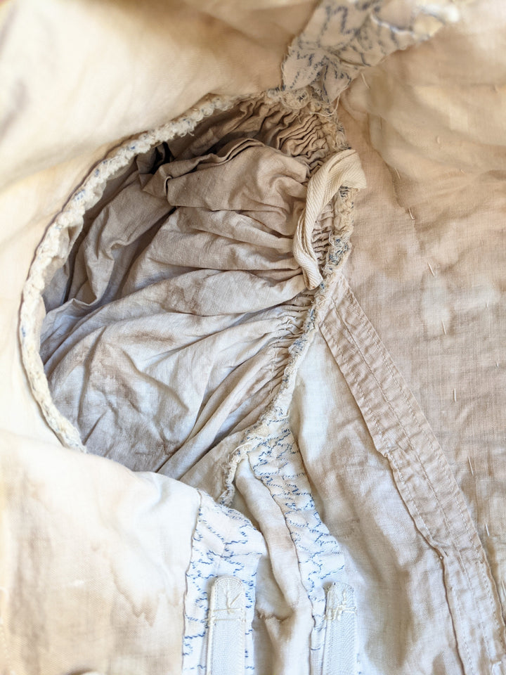 1890s Cotton Bodice | Study + Display