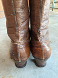 c. 1910s Brown Lace Up Boots | Approx Sz 7.5-8