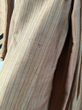 c. 1860s Wool Homespun Dress