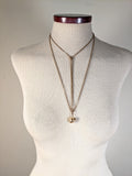 19th c. 9k Gold Jug Pendant / Charm