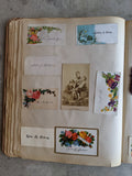 1880s-1890s Victorian Scrapbook | Owls, Bats, Moon