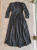 Turn of the Century Blue Cotton Dress