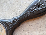 19th c. "Florence" Shellac Hand Mirror | As Is