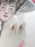 19th c. 10k Gold Earrings