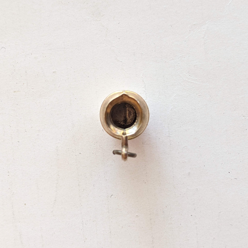 19th c. 9k Gold Jug Pendant / Charm