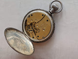 c. 1890s Coin Silver Pocket Watch