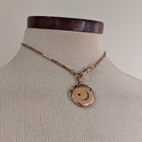 c. 1900s-1910s 14k Gold Over Silver Locket
