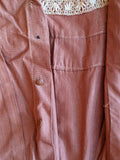 c. 1908-1909 Peach Silk Dress | Study + Display