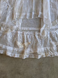 c. 1910s Net Lace Butterfly Dress