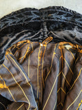 c. 1890s Silk Velvet Cape | Study, Display, Repair