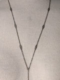 c. 1920s Sterling Silver Lorgnette Chain