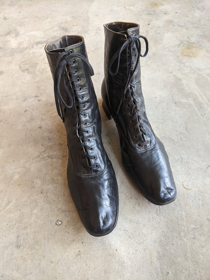 c. 1930s Boots | Approx Sz 8.5-9