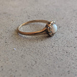 Late 19th-Early 20th c. Opal Diamond Ring