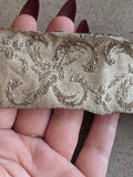 c. 1910s Silver Lamé Belt