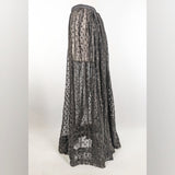 RESERVED | 1900s Crescent Moon Lace Skirt