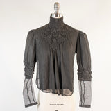 Edwardian Net Lace Shirtwaist