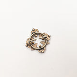 Victorian French Jet Brooch