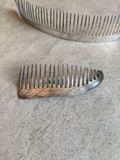 19th C. Silver Hair Comb Set