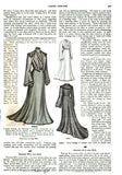 1900s Black Silk Bishop Sleeve Wrap Blouse