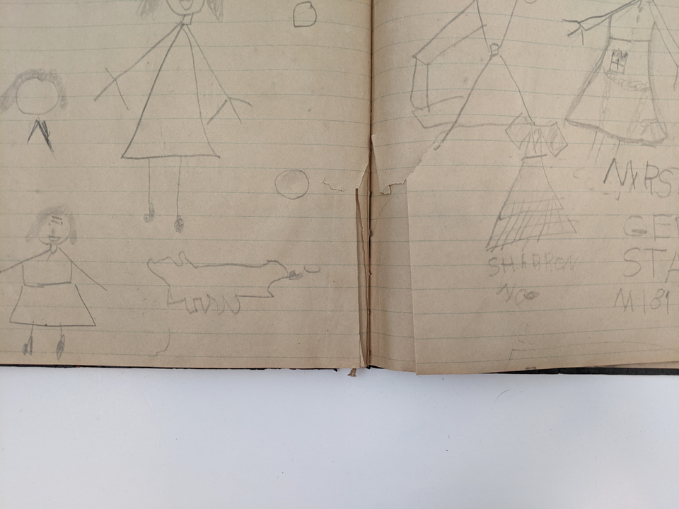 1920s Child's Notebook
