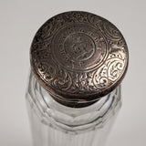 19th C Scottish Crystal Bottle "Dread God"