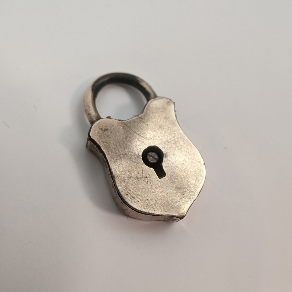 Victorian Padlock Pendant