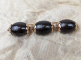 19th c. 14k Gold Palm Seed Brooch