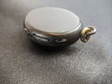 Victorian Taille d'Epargne Vulcanite Locket
