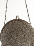 1910s - 1920s Cut Steel Beaded Purse