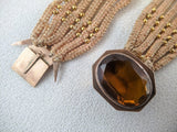 Late Georgian/Early Victorian Pair of Gold Bracelets