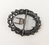 Georgian Silver and Paste Shoe Buckle