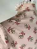 c. 1880s Cotton Sateen Printed Bodice