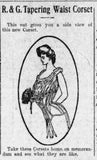 1900s R&G Tapering Waist Corset | 23"