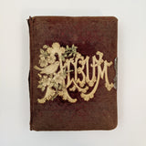 Red Victorian Photo Album with Photos